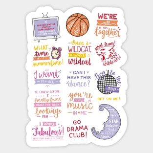 High School Musical | Movie Art Sticker